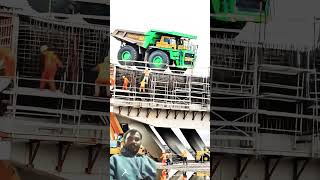 World’s Tallest Bridge Collapses During Final Load Test! Giant Mining Truck Falls With It! #bridge