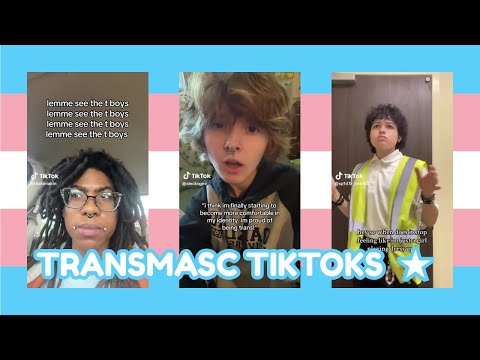 transmasc tiktoks for my awesome sauce guys ｡𖦹°‧