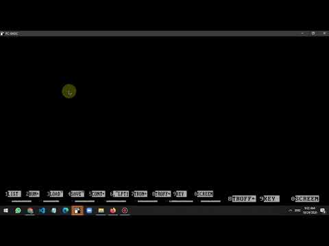 HOW TO INSTALL AND USE GWBASIC