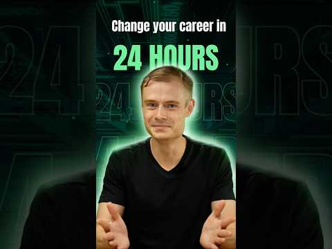 I'll Change Your Career in 24 Hours