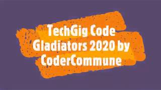 TechGig Code Gladiators 2020 LIve Solution problem 2