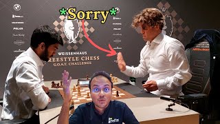 17-year-old stuns Magnus Carlsen | Gukesh vs Carlsen | Freestyle Chess | Commentary by Sagar