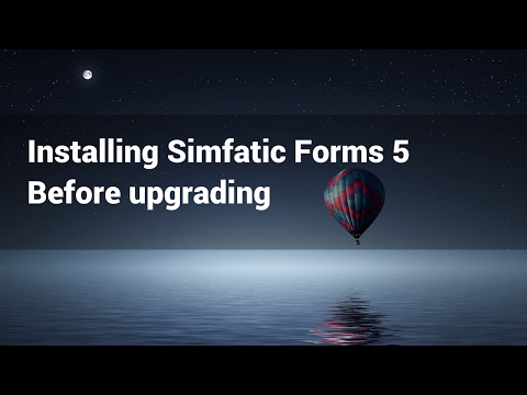Installing Simfatic Forms 5 Before Upgrading