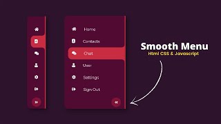 Responsive Navigation bar with Collapse using HTML CSS & Javascript