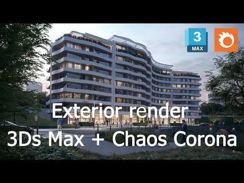 Photorealistic 3D Hotel Visualization Using 3ds Max