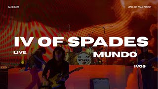  IV OF SPADES - MUNDO LIVE @ MOA ARENA 12.12.2025