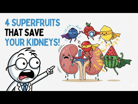 Top 4 Fruits That Flush Out Toxins From Your Kidneys While You Sleep – Science Explained!