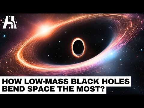 How Low-Mass Black Holes Bend Space The Most?