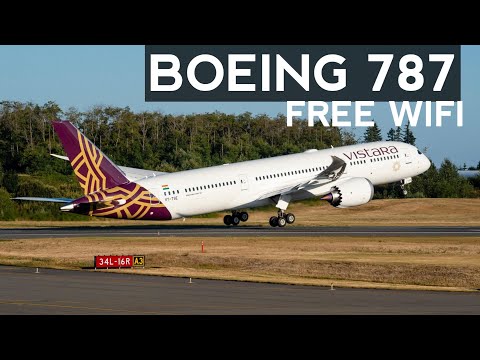 VISTARA AIRLINES B787 | LATEST NEWS | WIFI ONBOARD