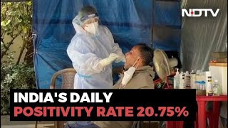 3.06 Lakh New Covid Cases In India, Positivity Up From 17.7% To 20.7%