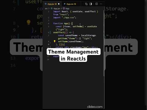 Reacts Toggle theme interview question under 60 seconds #coding #reactjs #programming #javascript