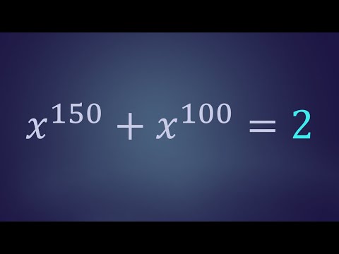 A Nice Polynomial Equation | 50th Formula