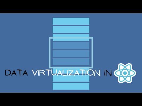 Rendering large lists with React Virtualized