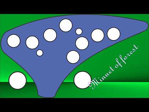 Minuet of forest - Ocarina Tutorial