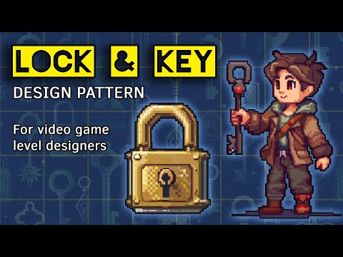 Lock and Key Design Pattern in Video Games