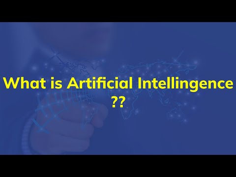 What is Artificial Intelligence ??