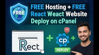 0 Rs Website! FREE Hosting + FREE Domain + React Deploy on cPanel | Full Step-by-Step Guide 2025