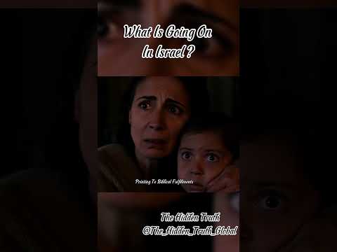 The Hidden Truth - What Is Going On In Israel?  #shorts