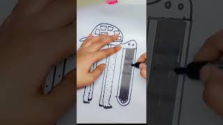 Turtle drawing idea for kids | DIY cute turtle Art idea for kids | #papercraft #craft #Diy 🐢