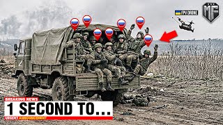 Russian Troop Realizes Ukrainian Azov FPV Drone Spots Them - Then THIS Happened...
