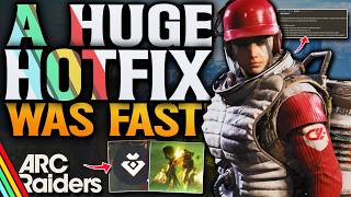 ARC Raiders HUGE HOTFIX! & Breaking Record Numbers!