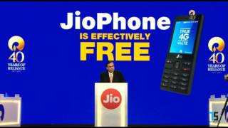 JioPhone Launched - FREE ₹0