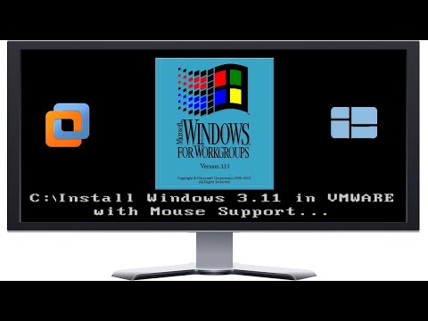 Installing Microsoft Windows 3.11 and 3.11 for Workgroups in VMware Workstation/Player PART - 3