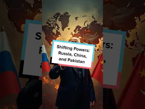 What if global alliances shift. #GlobalPolitics #Alliances #Russia #China #Pakistan #WorldWar