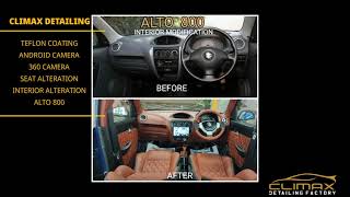 ALTO 800 INTERIOR MODIFICATION