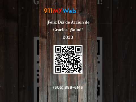 Happy Thanksgiving 2024 By 911MYWEB!