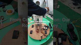 "From Code to Creation: Our Robotic Journey"#viral #viralvideos #computerscience #codinglife 🤩