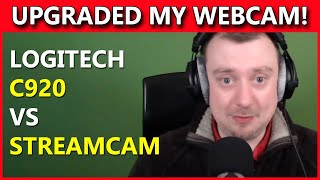 Logitech C920 vs Logitech Streamcam - I upgraded my webcam after seven years!