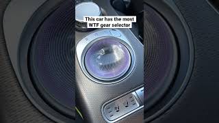 This EV has the craziest gear selector. Take a guess which car has it…