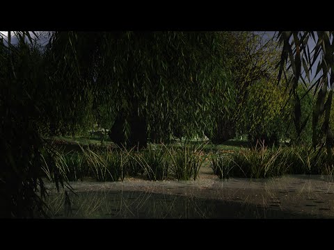 Spring Thunderstorm Ambience (No Rain) Calm Before The Storm | Rolling Thunder, Bird Sounds 3 HOURS