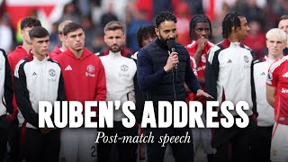 Ruben Amorim Addresses Old Trafford 🏟️