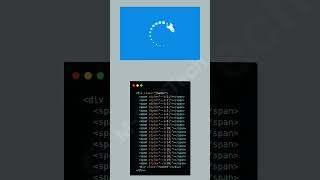 CSS animated loader animation #preloader #loader #loadinganimation #shorts #shortsfeed #htmlcss