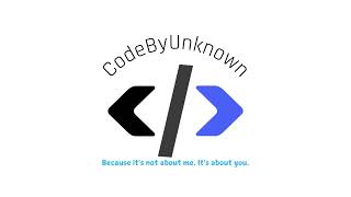 Welcome to CodeByUnknown | Let the Coding Journey Begin 🚀