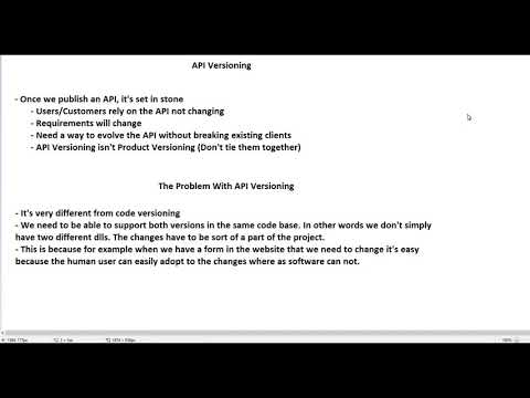 Versioning Introduction