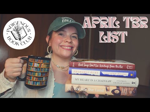 📚🌸 APRIL TBR PILE | Horror, Advance Copies, History, & California NDN Authors