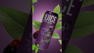 Juice Can 3D Animation | Berry & Bright | Product Visualization #3ddesign #cgi #3dvisualization