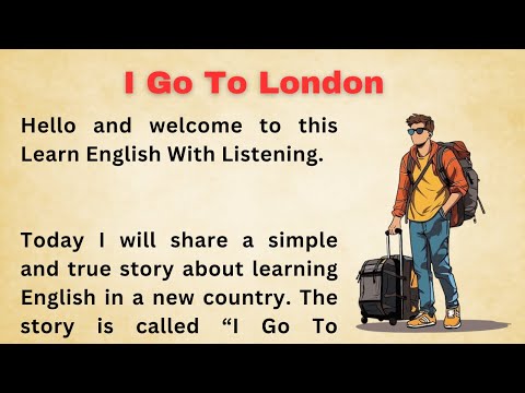 I Go To London || Graded Reader || Improve Your English || Listen And Practice || Learn English
