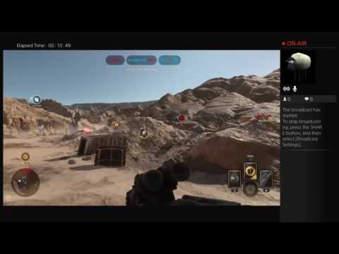 Star Wars: Battlefront Live PS4 Broadcast