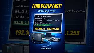 Find Unknown PLC IP Address in Seconds! CMD Ping Trick Using FOR Loop | FNIRSI® LPM-10A