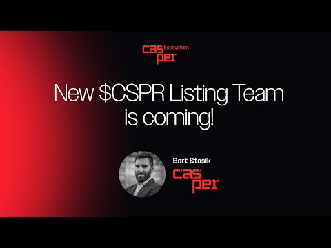 🎮 Fascinating Ecosystem Updates with Bart Stasik | Casper Grants Head Speaks Out!