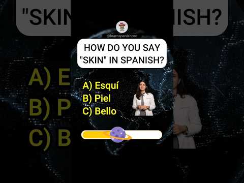 How sharp is your Spanish? Let's find out! #quiz #spanishlanguage #learnspanish #education