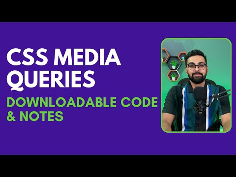 Make your websites responsive. CSS Media Queries in 5 min.(Hindi)