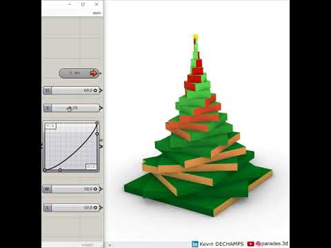 Parametric Christmas tree | KD