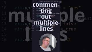 *count*gcc - Vim - commenting out multiple lines in Neovim at once