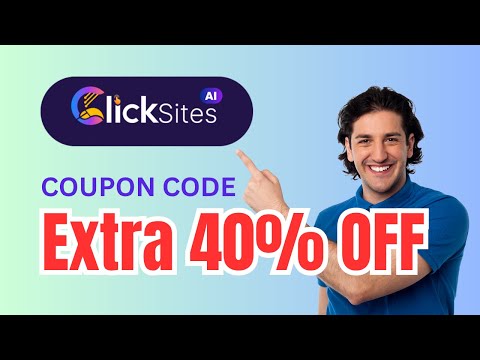 clicksites.ai Reviews / clicksites.ai Coupon Code / clicksites.ai Tutorial
