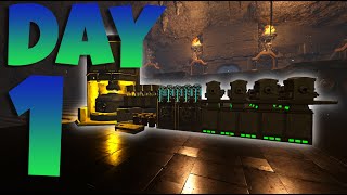 The Start of a 6-Man Alpha Tribe Day 1 - Ark PvP